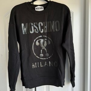 Moschino Black Logo Sweatshirt